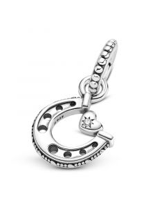 Charms for Pandora Charm Bracelet,Pandora Charms,Good Luck Horseshoe Pendant Charm,925 Sterling Silver Charms,Charms for Bracelet