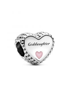Goddaughter Heart Charm,925 Sterling Silver Charms,Charms for Pandora Charm Bracelet,Charms for Bracelet,Pandora Charms