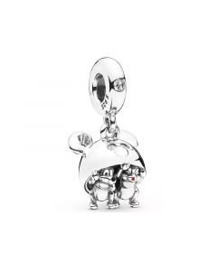 Charms for Bracelet,925 Sterling Silver Charms,Charms for Pandora Charm Bracelet,Chip 'n Dale Mickey Ear Hat Charm,Pandora Charms