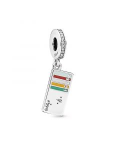 Charms for Bracelet,Charms for Pandora Charm Bracelet,Pandora Charms,For Pandora Charm Bracelet,Ticket Book Charm,925 Sterling Silver Charms