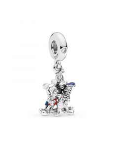 925 Sterling Silver Charms,Charms for Bracelet,Charms for Pandora Charm Bracelet,Pandora Charms,Mickey Mouse and Friends Charm