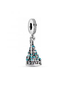 Charms for Pandora Charm Bracelet,Charms for Bracelet,Hong Kong Land Castle Dangle Charm,Pandora Charms,925 Sterling Silver Charms