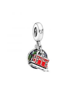 Hong Kong Peak Tram Dangle Charm,925 Sterling Silver Charms,Charms for Bracelet,Charms for Pandora Charm Bracelet,Pandora Charms