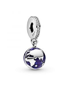 Charms for Bracelet,Our Blue Planet Dangle Charm,Pandora Charms,Charms for Pandora Charm Bracelet,925 Sterling Silver Charms