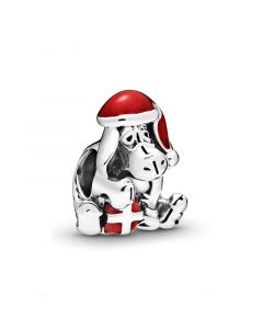 Eeyore Christmas Charm,Charms for Pandora Charm Bracelet,Charms for Bracelet,925 Sterling Silver Charms,Pandora Charms