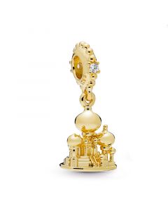 Charms for Pandora Charm Bracelet,Pandora Charms,925 Sterling Silver Charms,Charms for Bracelet,Golden Agrabah Castle Charm