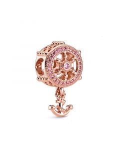 Pandora Charms,Charms for Pandora Charm Bracelet,925 Sterling Silver Charms,Charms for Bracelet,Rose Helm & Anchor Charm