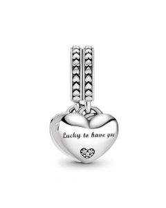 Pandora Charms,Charms for Pandora Charm Bracelet,Daughter Mother-in-Law Split Dangle Charm,925 Sterling Silver Charms,Charms for Bracelet