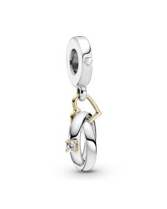 Pandora Charms,Wedding Rings Dangle Charm,Charms for Bracelet,925 Sterling Silver Charms,Charms for Pandora Charm Bracelet
