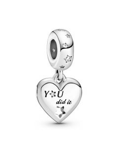 Charms for Pandora Charm Bracelet,Charms for Bracelet,Pandora Charms,Heart CZ Stars Dangle Charm,925 Sterling Silver Charms
