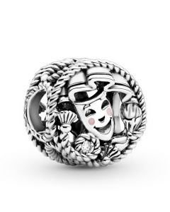Charms for Pandora Charm Bracelet,Charms for Bracelet,Pandora Charms,Comedy Tragedy Drama Masks Charm,925 Sterling Silver Charms