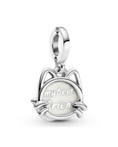 Charms for Bracelet,925 Sterling Silver Charms,Charms for Pandora Charm Bracelet,Pandora Charms,My Pet Cat Dangle Charm