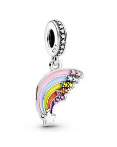 Colorful Rainbow Dangle Charm,Charms for Pandora Charm Bracelet,Pandora Charms,Charms for Bracelet,925 Sterling Silver Charms