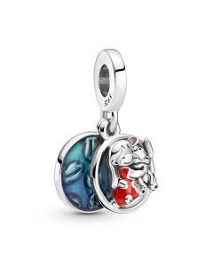 Charms for Bracelet,Pandora Charms,Charms for Pandora Charm Bracelet,Lilo & Stitch Family Dangle Charm,925 Sterling Silver Charms