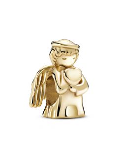 Golden Angel of Love Charm,925 Sterling Silver Charms,Charms for Pandora Charm Bracelet,Pandora Charms,Charms for Bracelet