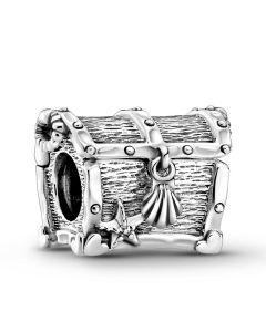 Chest of Treasure Seashell Key Charm,Charms for Pandora Charm Bracelet,Pandora Charms,925 Sterling Silver Charms,Charms for Bracelet