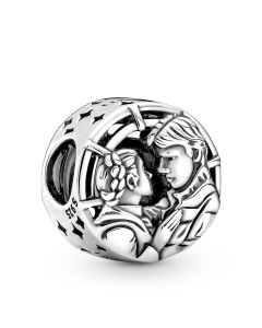 Pandora Charms,Han Solo & Leia Kiss Charm,Charms for Bracelet,Charms for Pandora Charm Bracelet,925 Sterling Silver Charms