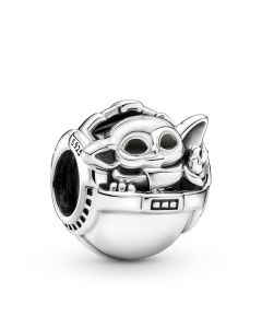 Charms for Pandora Charm Bracelet,Pandora Charms,Charms for Bracelet,Grogu & Crib Charm,925 Sterling Silver Charms