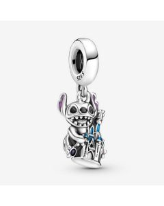 925 Sterling Silver Charms,Charms for Bracelet,Stitch Castle Dangle Charm,Pandora Charms,Charms for Pandora Charm Bracelet
