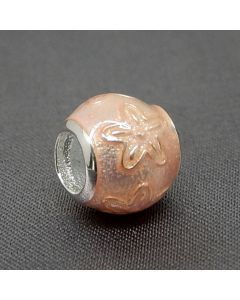 Pandora Charms,Pink Enamel Flowers Charm,925 Sterling Silver Charms,Charms for Bracelet,Charms for Pandora Charm Bracelet