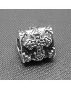 Charms for Bracelet,Pandora Charms,Charms for Pandora Charm Bracelet,Geometric Cross Charm,925 Sterling Silver Charms