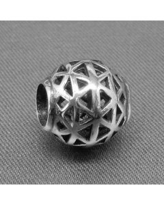 925 Sterling Silver Charms,Geometric Irregular Line Triangle Hollow Charm,Charms for Pandora Charm Bracelet,Pandora Charms