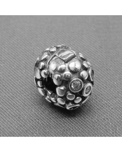 Charms for Pandora Charm Bracelet,925 Sterling Silver Charms,Dot Zircon Clip Charm,Charms for Bracelet,Pandora Charms