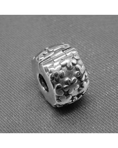 Pandora Charms,925 Sterling Silver Charms,Multiple Daisy Flowers Clip Charm,Charms for Bracelet,Charms for Pandora Charm Bracelet