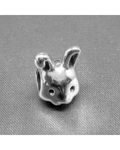 925 Sterling Silver Charms,Rabbit Head Charm,For Pandora Charm Bracelet,Charms for Bracelet,Charms for Pandora Charm Bracelet,Pandora Charms
