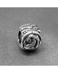 Charms for Bracelet,Pandora Charms,925 Sterling Silver Charms,Irregular Texture Number 21 Twenty One Charm,Charms for Pandora Charm Bracelet