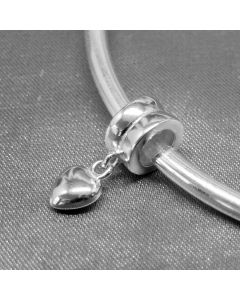 925 Sterling Silver Charms,Heart Dangle Charm,Charms for Bracelet,Pandora Charms,Charms for Pandora Charm Bracelet