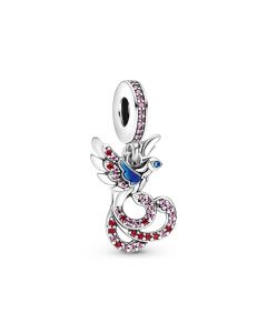 Charms for Pandora Charm Bracelet,Charms for Bracelet,Chinese Mythical Phoenix Zircon Dangle Charm,925 Sterling Silver Charms,Pandora Charms