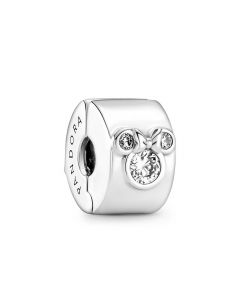 Pandora Charms,Disney Mickey Mouse & Minnie Mouse Clip Zircon Charm,925 Sterling Silver Charms,Charms for Pandora Charm Bracelet
