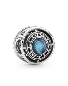 925 Sterling Silver Charms,Pandora Charms,Charms for Pandora Charm Bracelet,Marvel The Avengers Iron Man Arc Reactor Charm