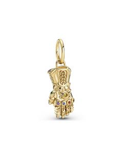 Marvel The Avengers Infinity Gauntlet Zircon Dangle Charm,Pandora Charms,Charms for Pandora Charm Bracelet,925 Sterling Silver Charms
