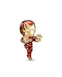 Pandora Charms,925 Sterling Silver Charms,Charms for Pandora Charm Bracelet,Charms for Bracelet,Marvel The Avengers Iron Man Zircon Charm
