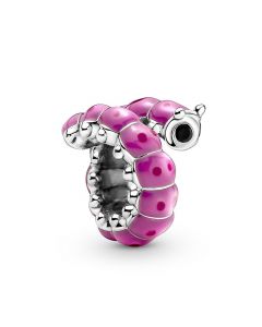 Charms for Bracelet,Pandora Charms,925 Sterling Silver Charms,Cute Curled Caterpillar Charm,Charms for Pandora Charm Bracelet