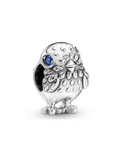 Charms for Bracelet,Cute Sparkling Chick Blue Zircon Charm,Pandora Charms,925 Sterling Silver Charms,Charms for Pandora Charm Bracelet