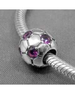 Purple Zircon Charm,Charms for Pandora Charm Bracelet,925 Sterling Silver Charms,Pandora Charms,Charms for Bracelet